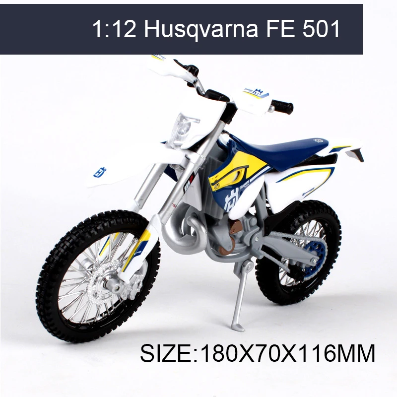 Maisto Husqvarna Fe 501 オフロード 1 12 スケールオートバイバイクミニチュアレース玩具コレクション Diecast Models Metal Diecastbike Miniature Aliexpress