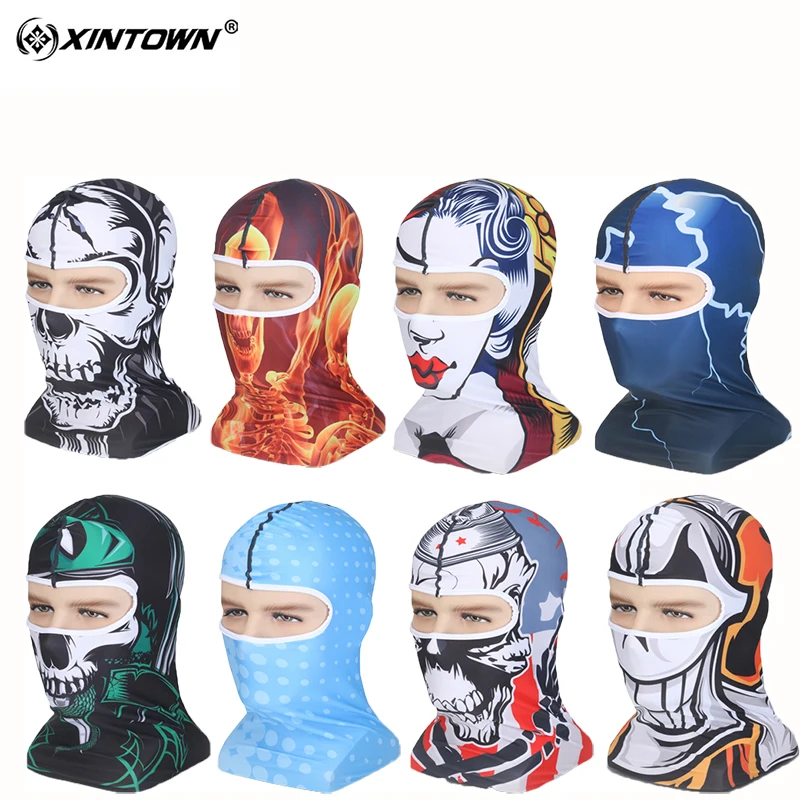 XINTOWN Winter Cycling Face Mask Motocross Outdoor Sports Face Mask  Multifunctional Sunscreen Bandana Breathable