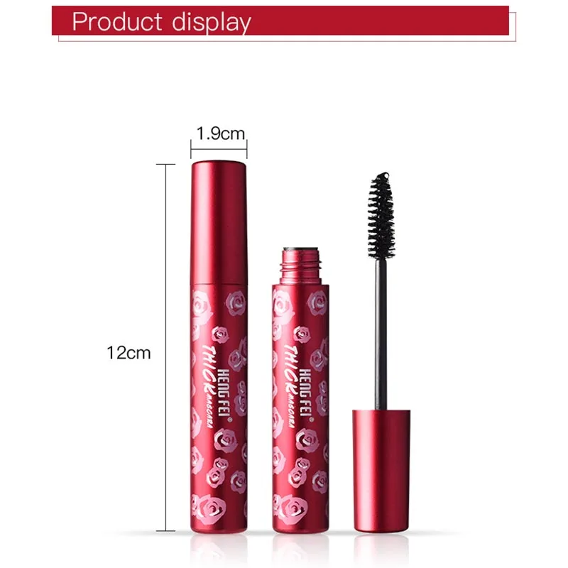Rose Mascara For Eyelash Extension Black Thick Lengthening Eye Lashes Cosmetics Waterproof 3d Mascara