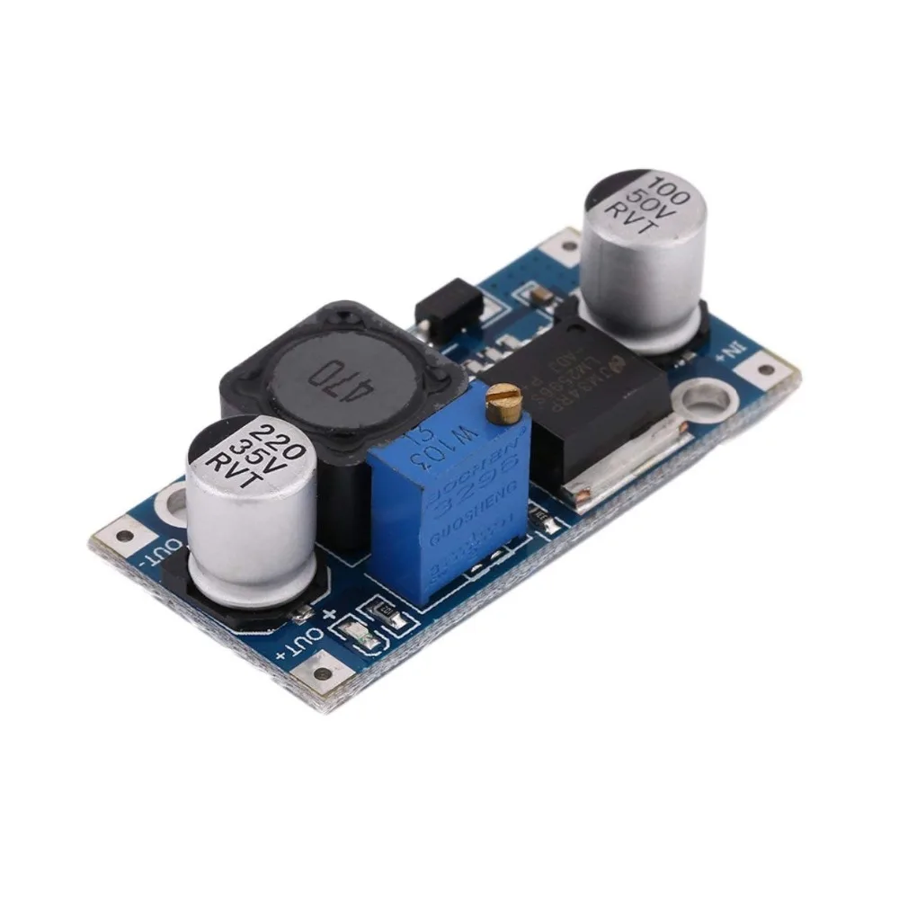 

LM2596S-ADJ DC-DC Adjustable Step-Down Voltage Regulator Power Supply MODULE BOARD 3A Buck Converter LM2596s LM2596