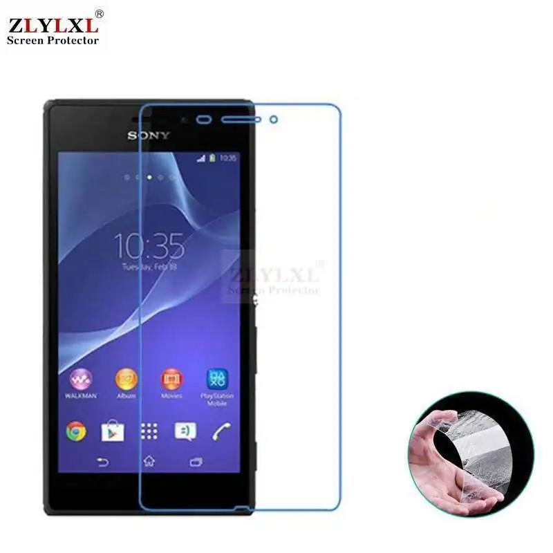 

2 pcs alot Tempered Glass for Sony Xperia M2 Aqua screen protector