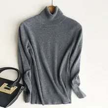 Cashmere Sweater Women Winter Turtleneck Knitted Sweaters Long Sleeve Pullover Warm Female Jumper Fashion Bottoming Shirt