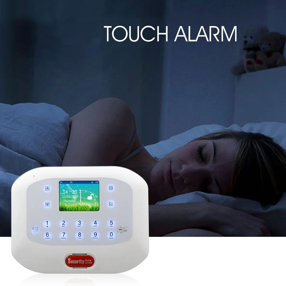 GSM RFID Disalarm Security Products Home Alarm System Wireless Home Burglar App Home Alarm 9