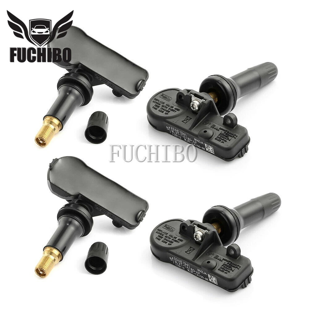 Датчик давления в шинах FUCHIBO 9L3T-1A150-BETire 4 шт. датчик для Ford Focus Expedition Fiesta Fusion Flex taureus