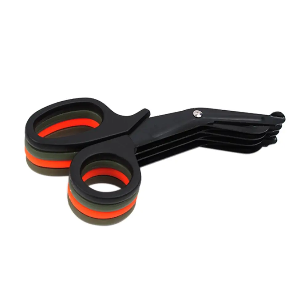 

Multipurpose Stainless Steel Bandage Scissors Outdoor Travel Rescue Scissors Kinesio Taping Medical Scissors 18CM
