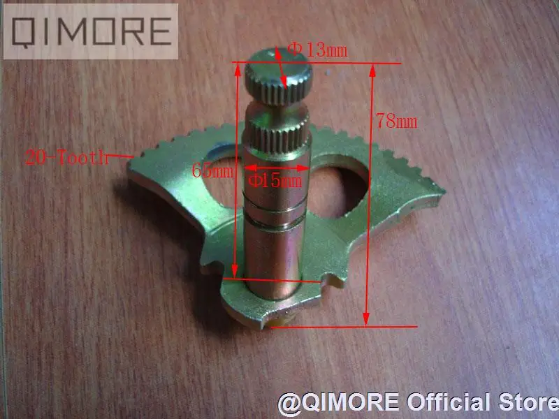 QJ50 Kick Starter Shaft 3
