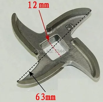 

12# stainless steel electric meat grinder blade / plate / circular knife grinder accessories / meat plate