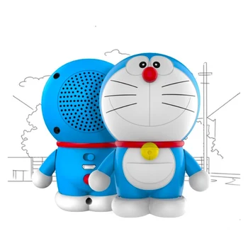 

New High Quality Doraemon Mini Bluetooth Speaker Robot Cat Portable Wireless Music Player Desktop Decoration Home Office Gift