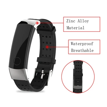 

XBERSTAR 15.5-22cm Replacement TPU Soft Watch Band Strap for Huawei Honor Band 3 Standard Edition Sports Watch Bracelet Straps