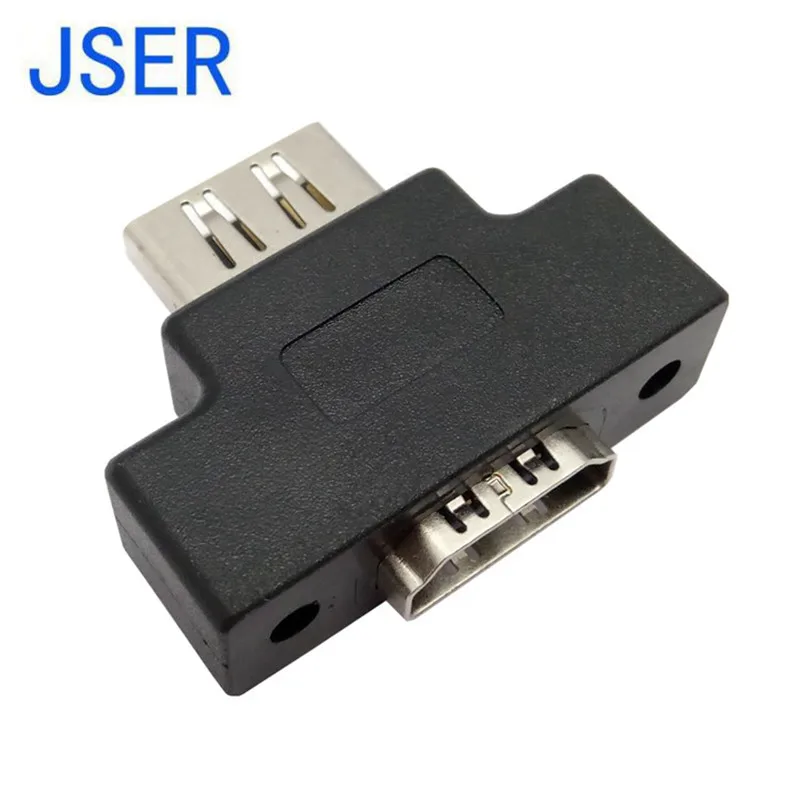 Screw lock panel Mount HDMI type A female to female HDMI extension F/F cable Extender adapter