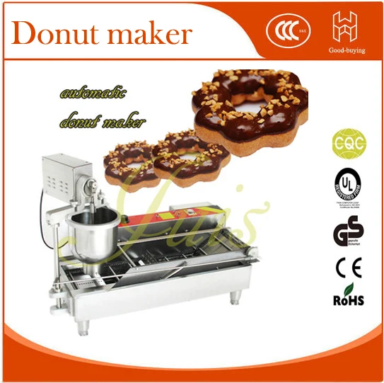 Закуски машины автоматические коммерческих вафельница пончики Фастфуд фри Mister Donut Maker