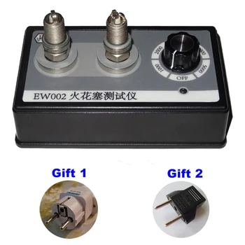 

Car Spark Plug Tester Tooll Adjustable Double Hole Detector Auto Ignition Gasoline Ignition Plug Analyzer Car Diagnostic Tool