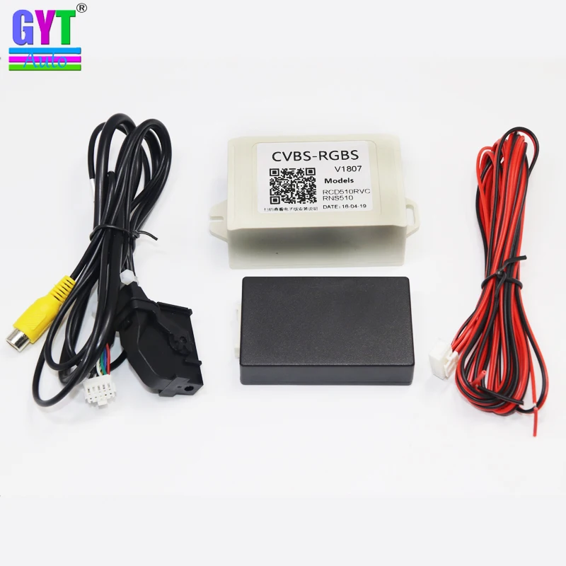 Aftermarket RCD510 RNS510 RNS315 VW камера заднего вида AV CVBS для RGB адаптер заднего вида парковочная вилка Golf Jetta MK5 MK6 Passat