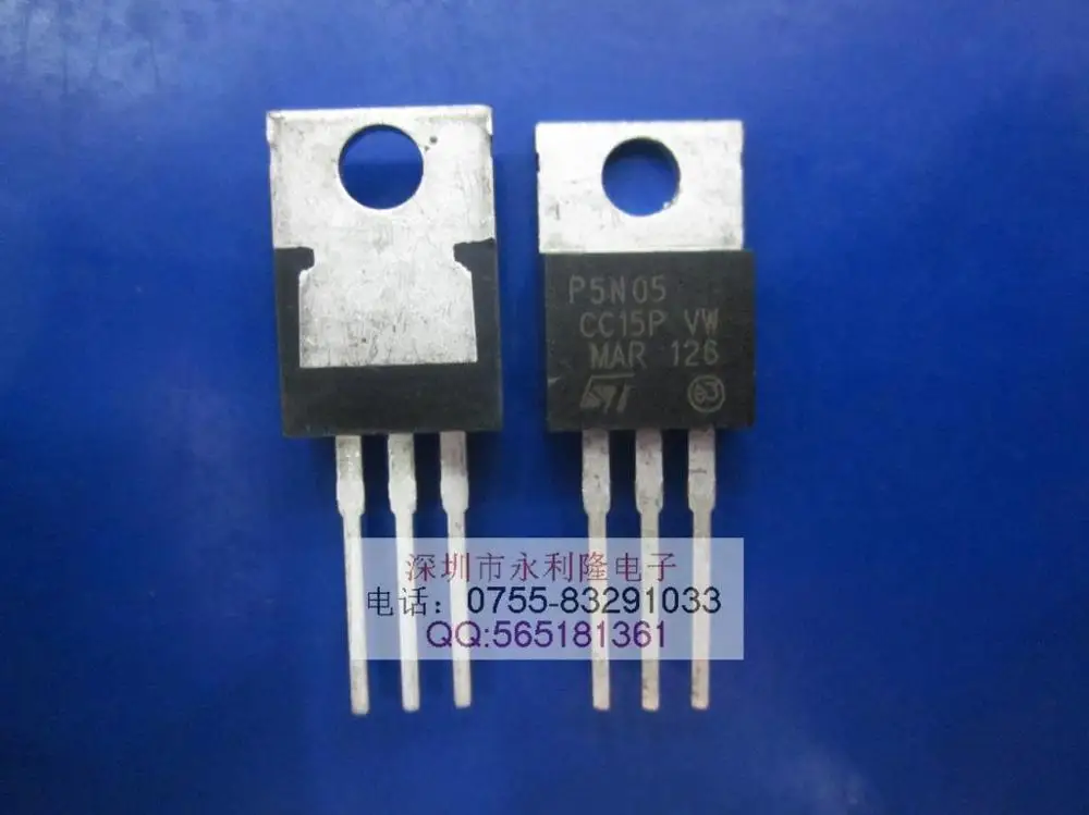 Ади-ic ~ 5 ШТ./ЛОТ STP5N05 P5N05 TO-220 5A50V |