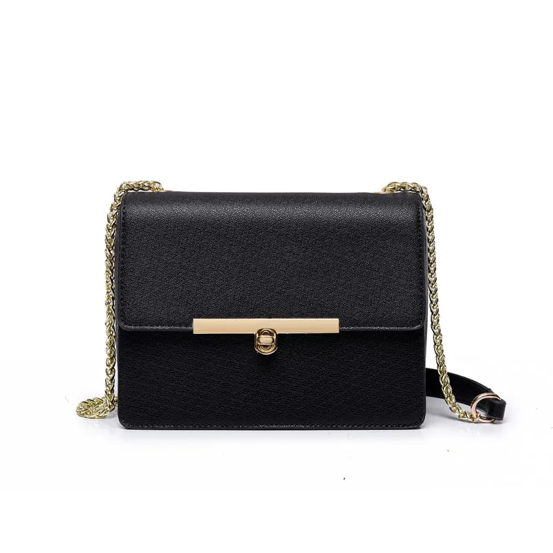 LACATTURA Simple Leather Mini Women Crossbody bags Small Women Bag