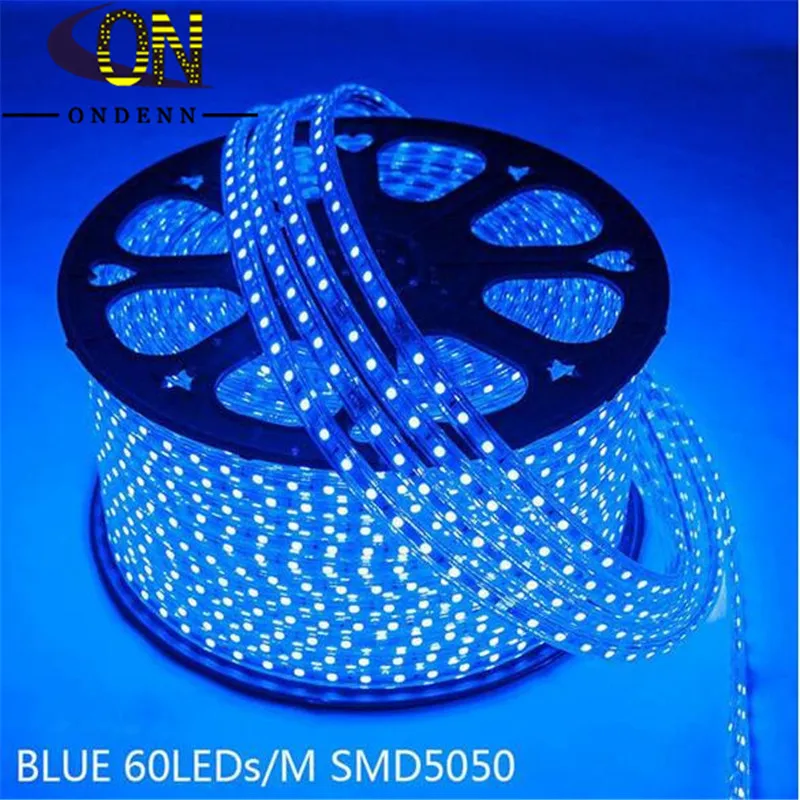 Гибкая светодиодная лента SMD 110 220 5050 В 60 светодиодов/м|led tshirt|led bled key chain flashlight |
