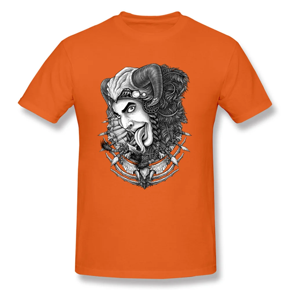 Prevailing Men's Tops Shirt Winya No.20 Street T-shirts 100% Cotton Fabric Short Sleeve Simple Style Tshirts Round Neck Winya No.20 orange
