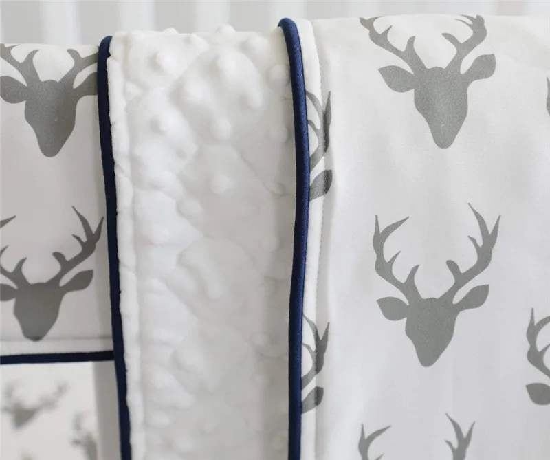 baby boy deer bedding