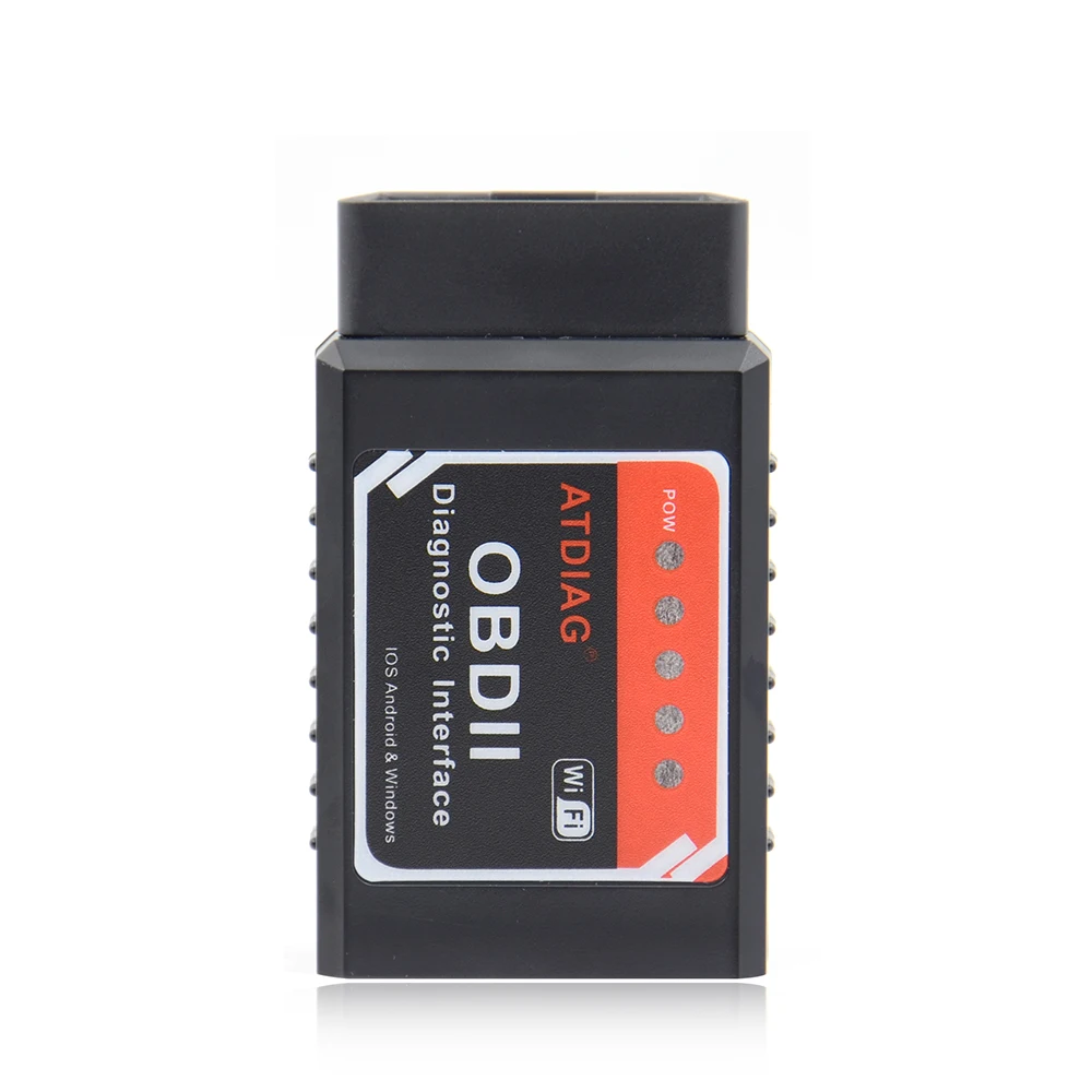 Atdiag ELM327 OBD2 WI-FI V1.5 поддерживает Android/IOS автомобилей инструмента диагностики с pic18f25k80 ELM 327 Дизель Автомобили код сканер