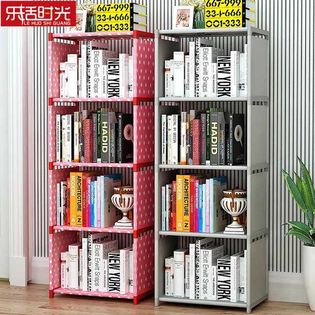 Best Price Simple Modern Nonwoven Bookshelf Assembled Books Sundries Storage Organizer DIY Creative Home Decoration Children Bookcase Best Price Simple Modern Nonwoven Bookshelf Assembled Books Sundries Storage Organizer DIY Creative Home Decoration Children Bookcase