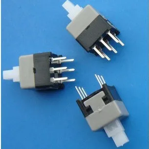 Бесплатная доставка 30 шт. 6 Pin 8 5*8 5 мм Micro Sс переключателями кнопка вкл/выкл