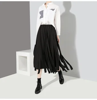 

Saia Midi Polyester Empire Solid 2020 Direct Selling Cotton Real Midi Skirt Saia Longa Women Free Shipping Skirts High Waist