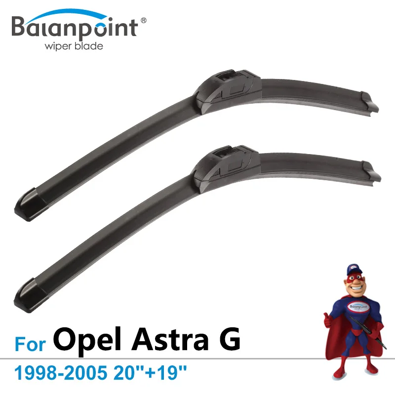 Дворники для Opel Astra G 1998-2005 20 дюймов + 19 набор из 2 всесезонные Сменные