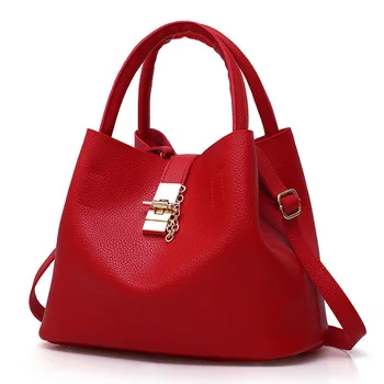 

2019 Vintage Women's Handbags Famous Fashion Brand Candy Shoulder Bags Ladies Totes Simple Trapeze Women Messenger Bag
