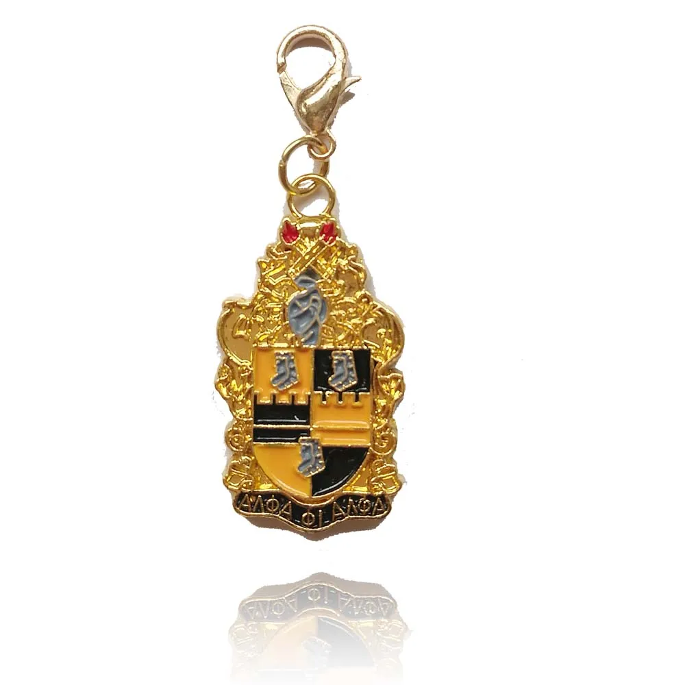 

10pcs a lot Alpha phi Alpha Fraternity Shield Charm for bracelet or necklace