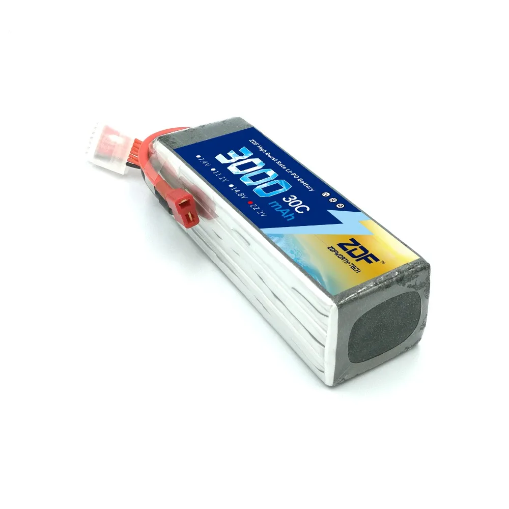 ZDF Lipo батарея 6S 22 2 V 3000mAh 35C вертолет T Deans XT60 XT90 EC5 TRX для Hubsan H501s FPV Самолет Дрон лодка
