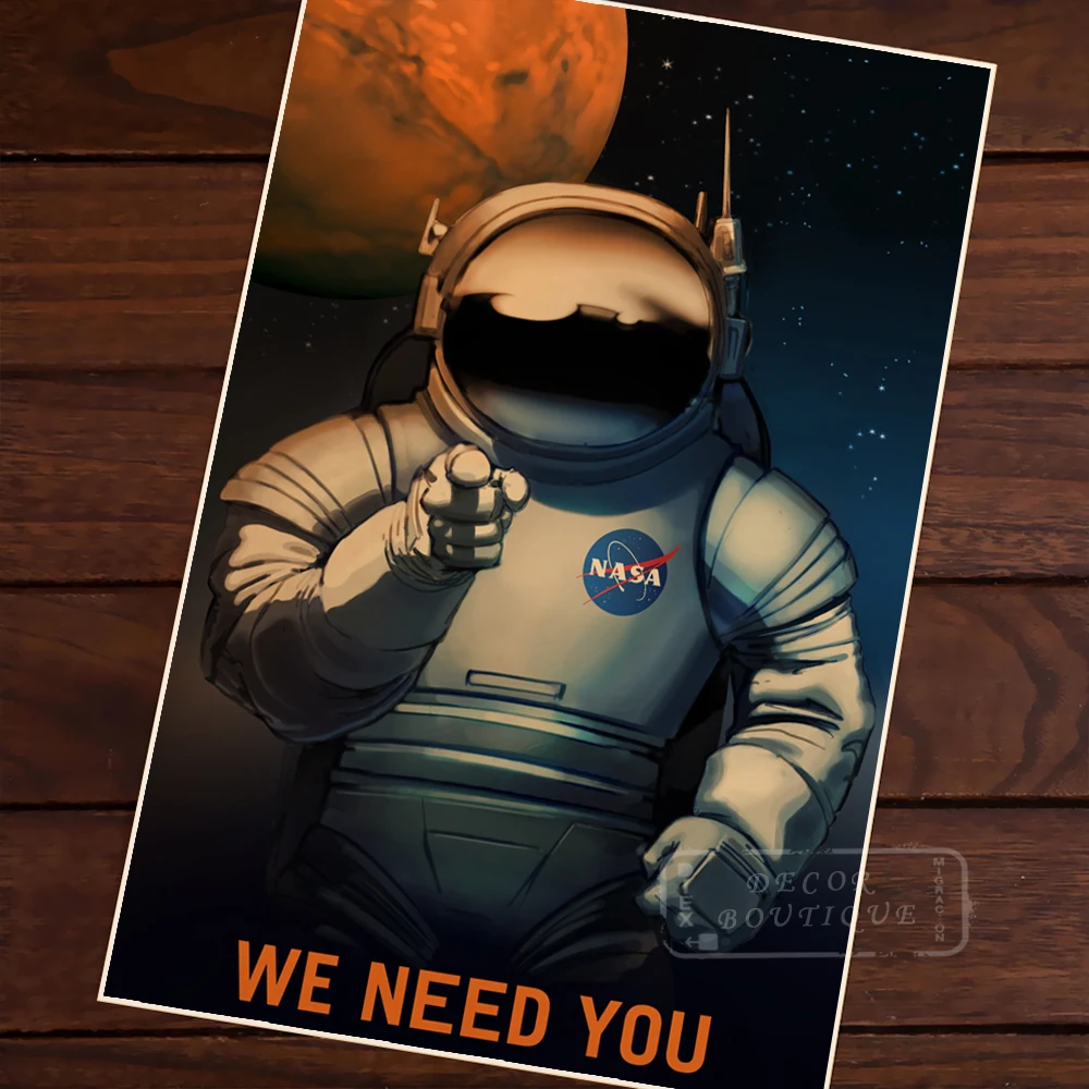 Постеры настенные декоративные в стиле The Need You ON MARS Universe | Дом и сад