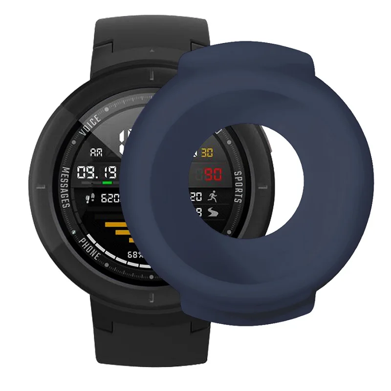 Мягкий силиконовый чехол для Xiaomi Huami Amazfit Verge Watch 3 многоцветный Полный Чехол для Huami Amazfit Verge 3