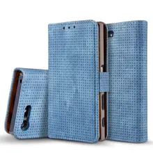 

for Sony XZ XZS Sony X Compact Cases Huawei Mate 9 Leather Wallet Flip Card Stand Cover Retro