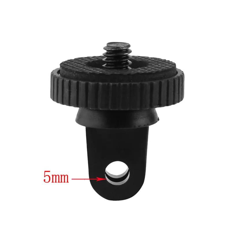 Kaliou Universal Tripod Mount Adapter With 1/4 Screw for Gopro 6 5 4 3+ 3 2 1 Yi 4K 4K+ SJ4000 SJ5000 H9 Mount Accessories