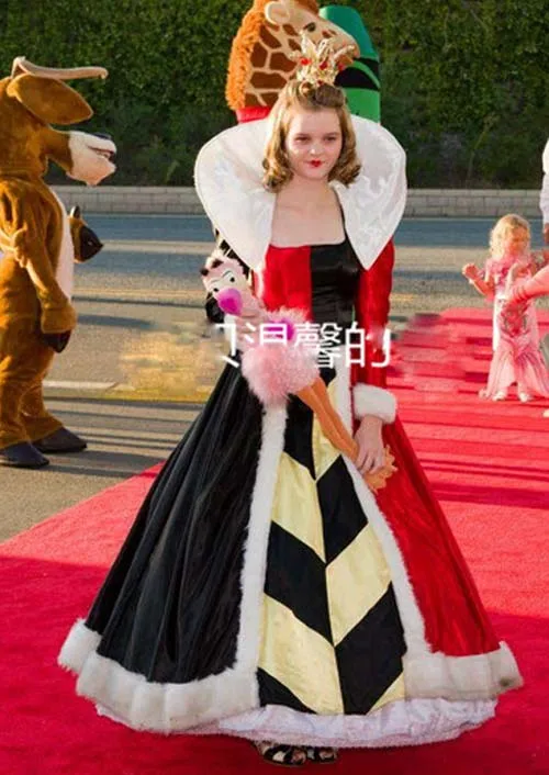 Us 7892 21 Di Scontoalice Nel Paese Delle Meraviglie Per Adulti Red Regina Di Cuori Costumi Fantasie Delle Donne Dress Movie Costume Cosplay In