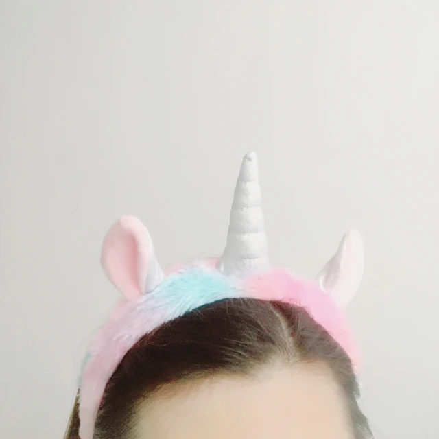 Sleeping Unicorn Wear (Eye Mask Drawstring Bag Hair Hoop and Slippers)