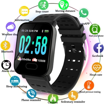 

Factory price Smart Watch Heart Rate Monitor Sport Fitness Tracker Blood Pressure Call Reminder Men Watch for iOS Android Gift
