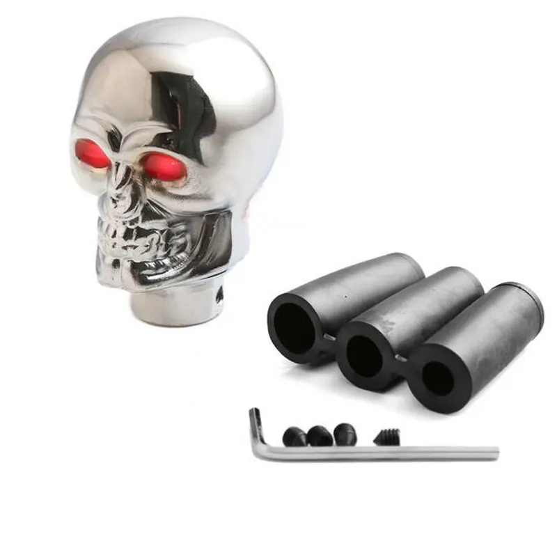 Universal Gear Shift Knob Car Skull Head Modification Lighted Shift