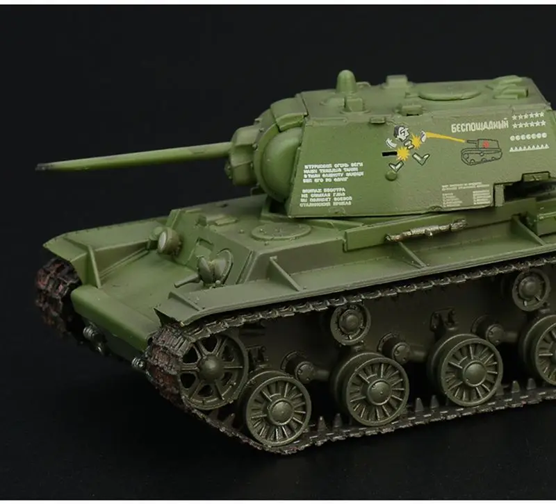 Предварительно построенный 1/72 масштаб Kliment Ворошилов KV-1 Вторая мировая война советский тяжелый танк хобби Коллекционная готовая