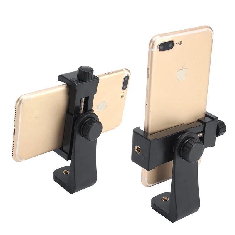 Tripod Mount Cell Phone Clipper Vertical Bracket Smartphone Clip Holder 360 Adapter For iPhone New Arrival