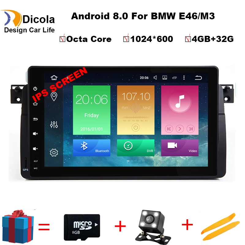 9 inch HD 1080P Touch Screen Octa Core car dvd player GPS Navigation pc android 8.0 for BMW E46 M3 Radio Steering wheel 4G RAM 9 inch HD 1080P Touch Screen Octa Core car dvd player GPS Navigation pc android 8.0 for BMW E46 M3 Radio Steering wheel 4G RAM