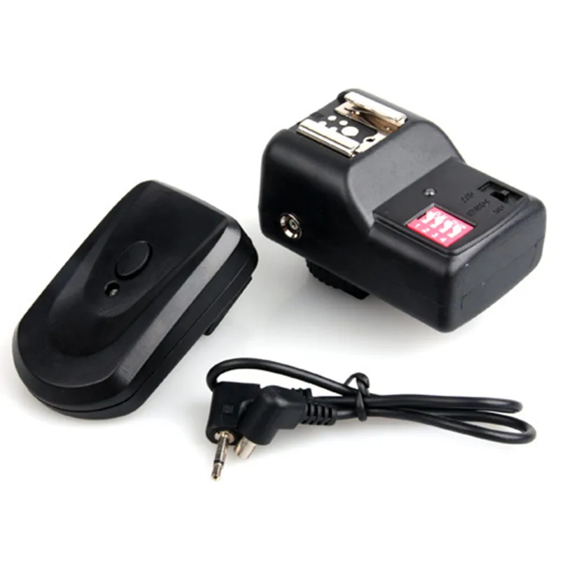 

Flash Trigger PT-16 GY 16 Channels Wireless Radio Flash Transmitter set with 4 Receivers for CANON NIKON DSLR camera