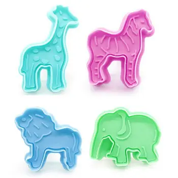 

8PCS Animal Plasticine Mold Tools Set Kit Sand Kids Playdough Modeling Clay