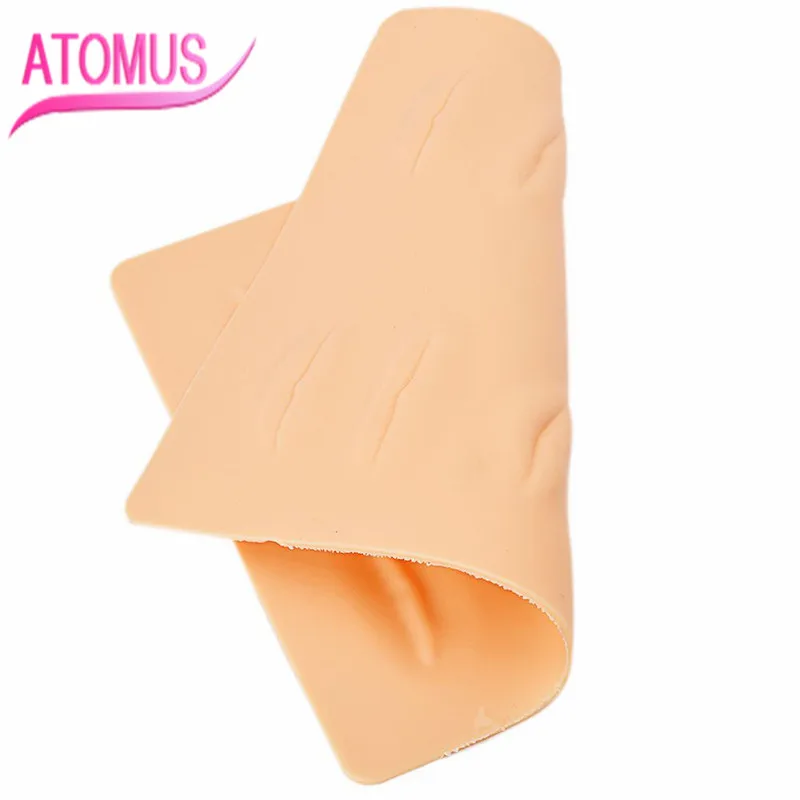 Новинка силиконовый чехол ATOMUS 3D для практики татуировки губ фальшивый лист