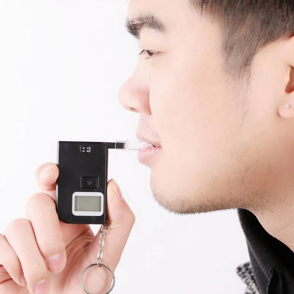 

Digital Alcoholometer Alcohol Tester Professional Alcoholmeters For Alcohol Detection Device Breathalyzer Meter Fold Mouthpieces
