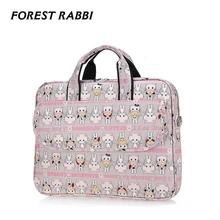 Милые Мультяшные водонепроницаемые сумки для ноутбука для женщин 1" 14" 1" для Macbook air 13 дюймов Повседневная Портативная сумка для ноутбука