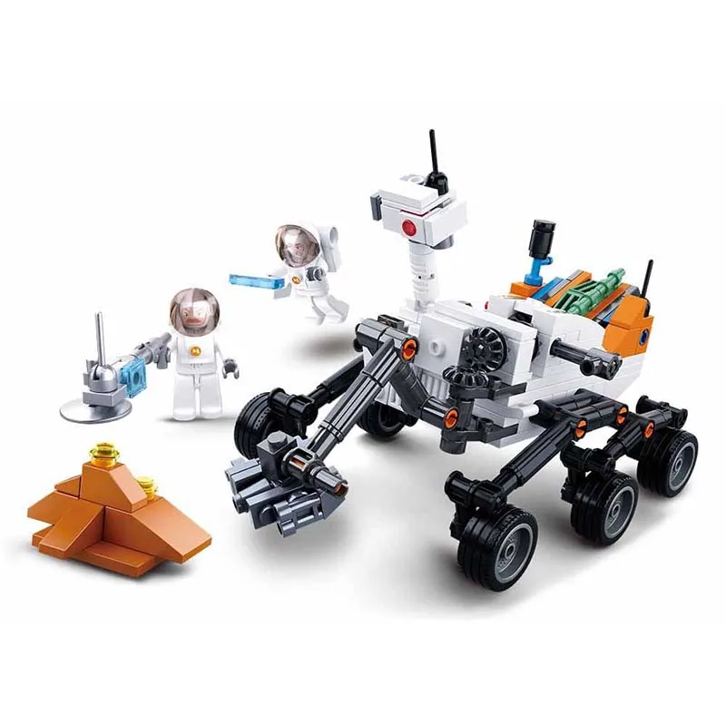 

288pcs City Series Space Science Adventure Mars Rover astronaut mini action figures Building Blocks Toys for Children Gifts