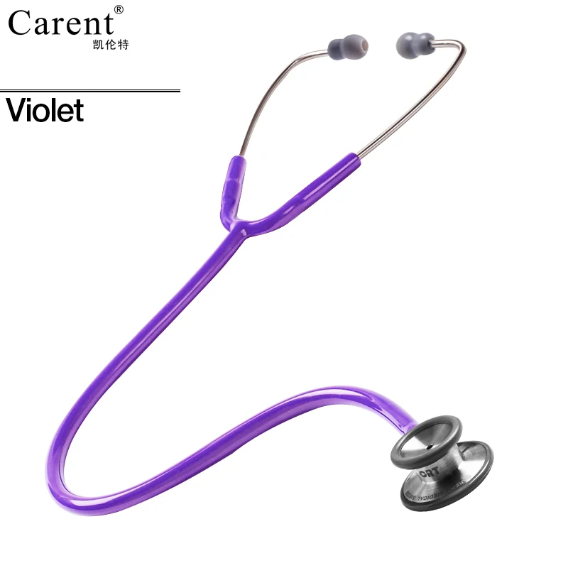 Carent High quality CRT858 medical professional small steel head stethoscope stethoscope For Doctor Nurse Vet Student