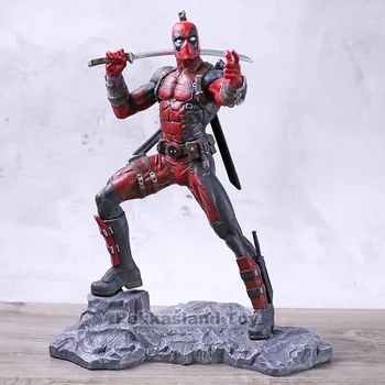 

Marvel Deadpool X-Men Premier Collection Resin Statue 1/6 scan Super Hero PVC Action Figure Model Toys
