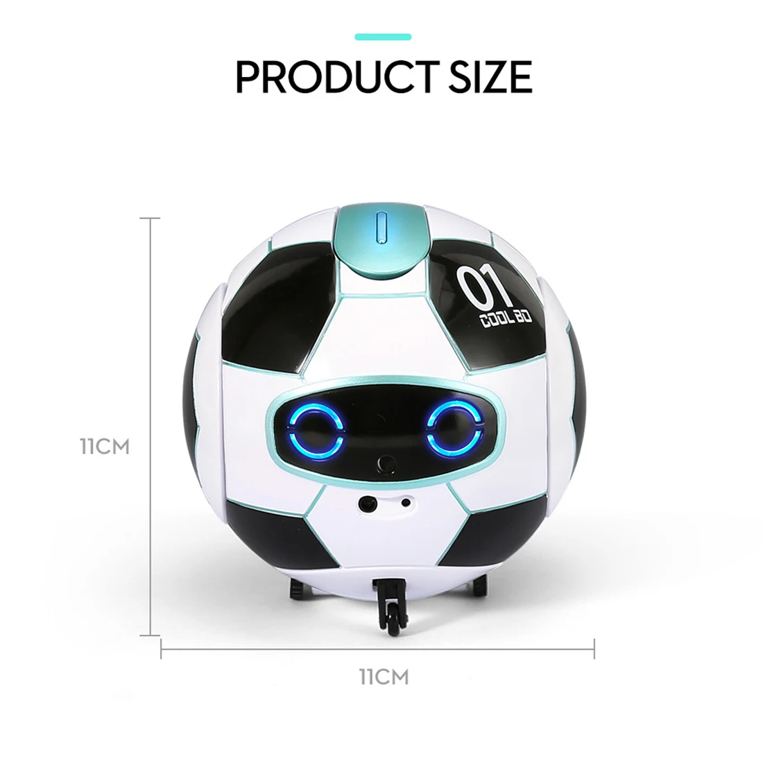 Multifunctional Speech Recognition Ball Robot Children Science and Educational Remote Control ToysRobots & Accessories1